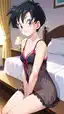 videl de dragon ball z - The Spell I Could Not Leave Behind - AI generated portrait image in 1080x1920 resolution by @anon