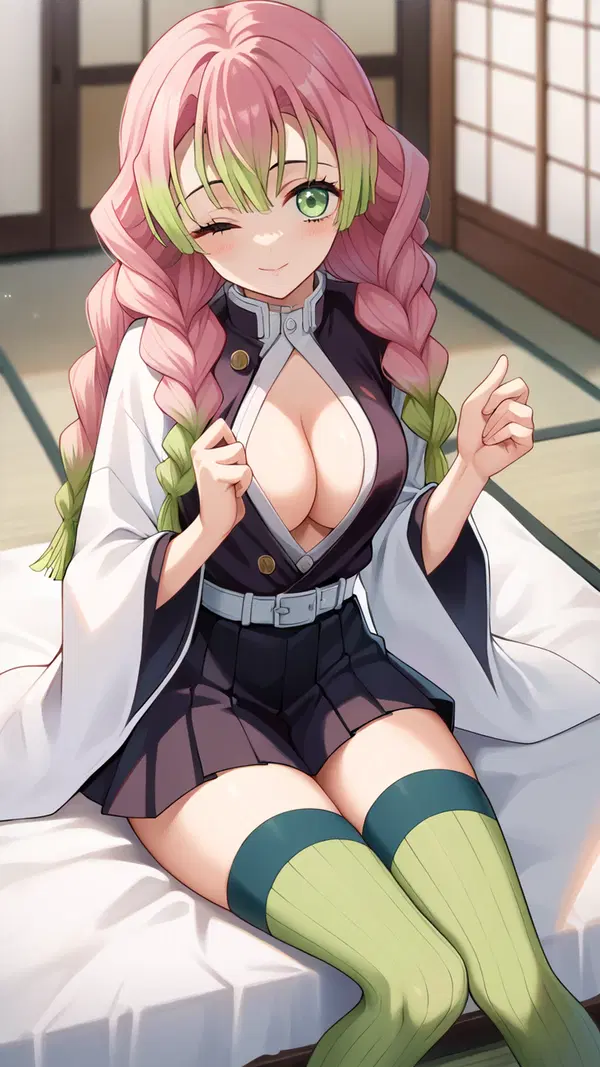 shinobu hentai demon slayer - The Hour Fever Took Over - AI generated portrait image in 1080x1920 resolution by @anon