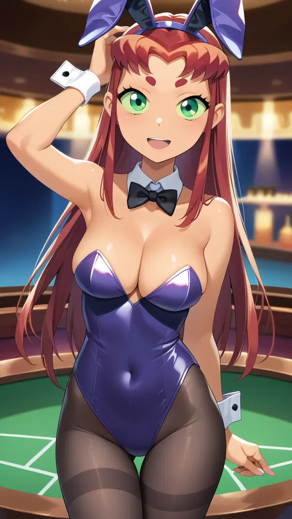 ai starfire porn - A Friction That Stayed Beneath My Skin - AI generated portrait image in 1080x1920 resolution by @anon