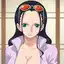 nico robin sex gif - The Devotion That Made the Night Lean Closer - AI generated square image in 1080x1080 resolution by @anon