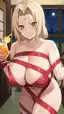 tsunade boobs naked - The Pull That Never Goes Away - AI generated portrait image in 1080x1920 resolution by @anon