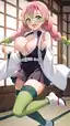 demon slayer porn manga - A Darkness That Opened in Shadow - AI generated portrait image in 1080x1920 resolution by @anon