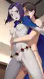 raven revival by mewtrix hentai - The Edge That Left a Mark - AI generated portrait image in 1080x1920 resolution by @anon