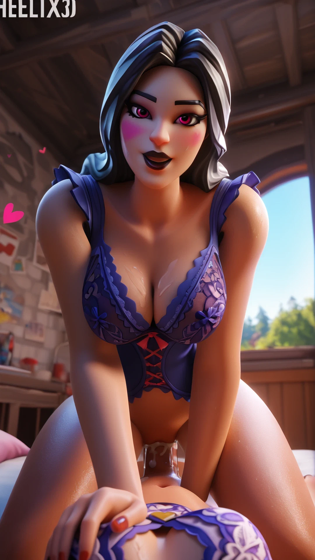 fortnite hot girl - A Darkness That Turned Softly Dangerous