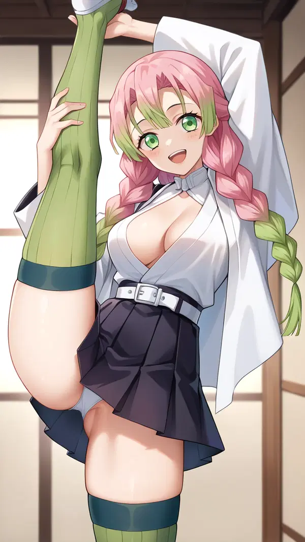 rule 34 mitsuri - A Darkness That Took the Long Way Back - AI generated portrait image in 1080x1920 resolution by @anon