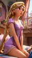 rapunzel asmr nude - The Night Carried This Thirst - AI generated portrait image in 1080x1920 resolution by @anon