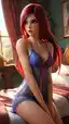 sona league of legends porn - The Heat That Made Shadows Feel Warm - AI generated portrait image in 1080x1920 resolution by Anonymous Creator