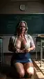 ai xi ashley porn - When Control Finally Breaks - AI generated portrait image in 1080x1920 resolution by @anon