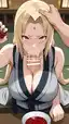 lady tsunade hot sex - The Burn That Stayed Beneath My Skin - AI generated portrait image in 1080x1920 resolution by @anon