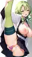 demon slayer futa hentai - The Pull That Cut Through Silence - AI generated portrait image in 1080x1920 resolution by @anon