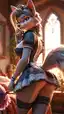 trans furry porn - Want That Is Impossible to Quit - AI generated portrait image in 1080x1920 resolution by @anon