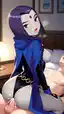 raven xxx comic - The Hunger That Left a Mark - AI generated portrait image in 1080x1920 resolution by Anonymous Creator