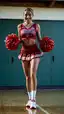 miami hurricanes cheerleader nude - The Yearning That Made the Air Remember - AI generated portrait image in 1080x1920 resolution by @anon