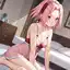 sakura succubus hentai - The Hunger That Stayed Beneath My Skin - AI generated square image in 1080x1080 resolution by @anon