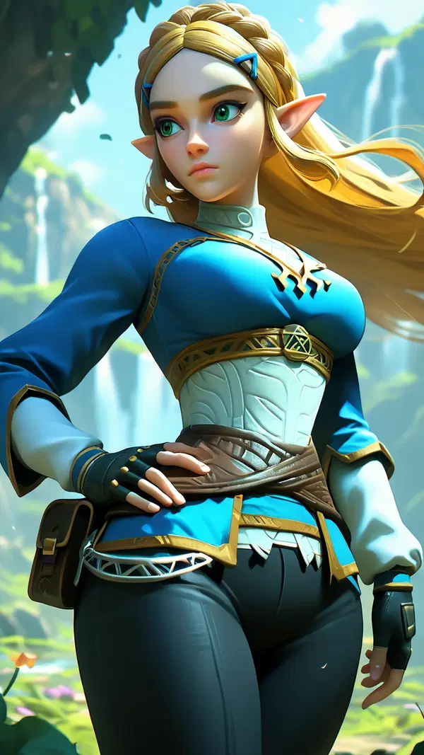 zelda morrison xxx - A Wildness That Cut Through Silence - AI generated portrait image in 1080x1920 resolution by Anonymous Creator