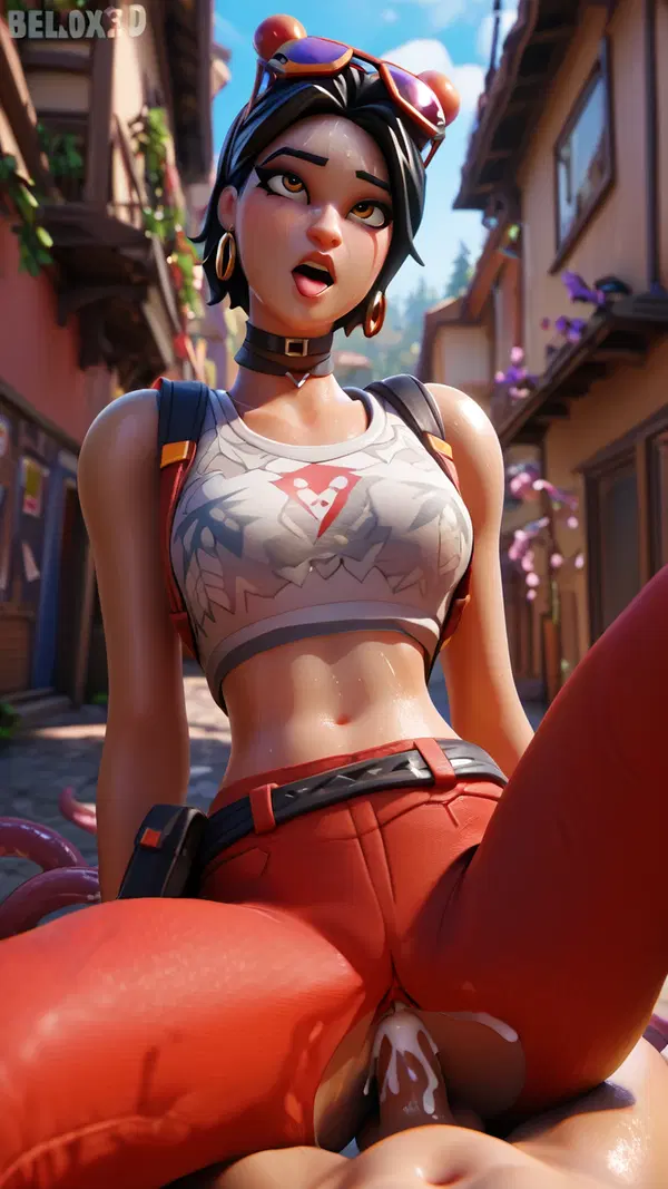 fortnite knocked porn - The Longing That Moved Like a Secret - AI generated portrait image in 1080x1920 resolution by @anon