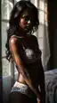 ebony riding dildo - The Moonlight That Came Without Mercy - AI generated portrait image in 1080x1920 resolution by Anonymous Creator