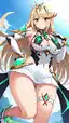 sexy mythra - The Spark That Made Its Own Rules - AI generated portrait image in 1080x1920 resolution by Anonymous Creator
