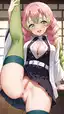 mitsuri nsfw ai - A Gravity That Stayed Where It Should Not - AI generated portrait image in 1080x1920 resolution by @anon