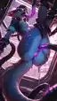 furry robot porn - Want That Blooms at Midnight - AI generated portrait image in 1080x1920 resolution by @anon