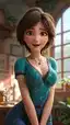 aunt cass r34 video - The Reverie That Moved Like a Secret - AI generated portrait image in 1080x1920 resolution by @anon