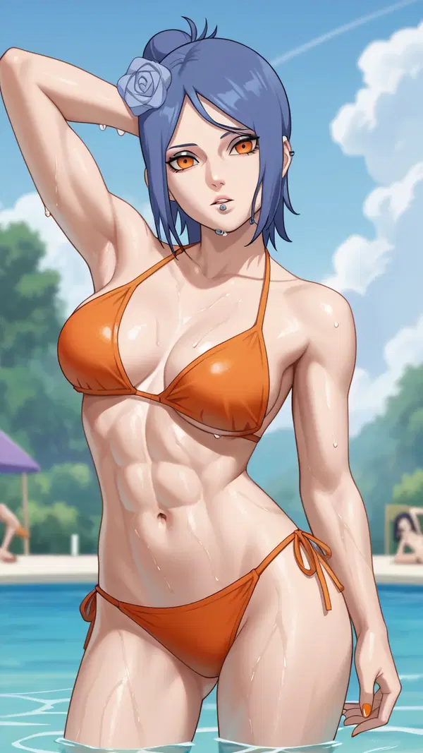 sex konan koyoi - The Heat That Turned Into a Memory I Keep - AI generated portrait image in 1080x1920 resolution by @anon