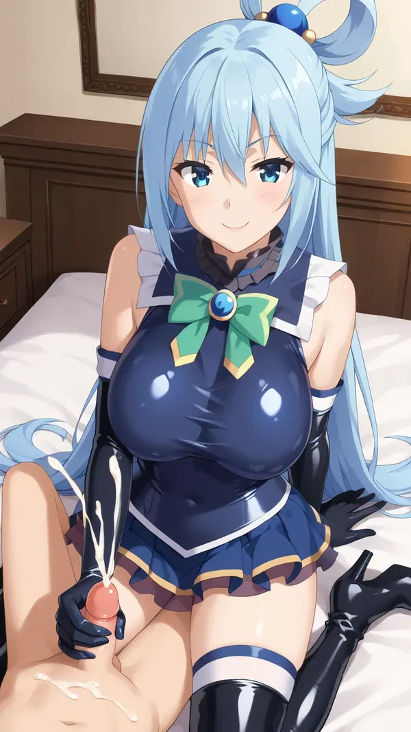 konosuba cosplay porn - The Pleasure That Made Me Stay - AI generated portrait image in 1080x1920 resolution by @anon