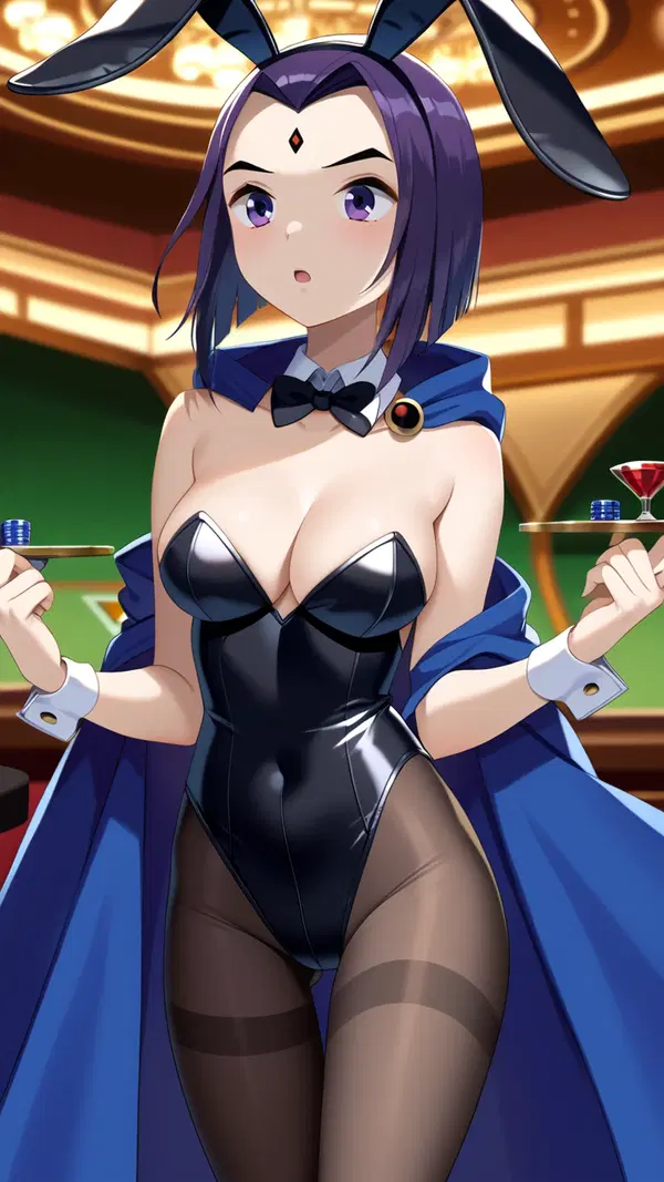 raven lechance xxx - The Beautiful Trouble of Velvet - AI generated portrait image in 1080x1920 resolution by @anon