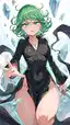 tatsumaki background - The Want That Became a Whole World - AI generated portrait image in 1080x1920 resolution by @anon
