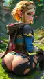 the legend of zelda rule 34 - An Undertow That Knew the Way Down - AI generated portrait image in 1080x1920 resolution by @anon