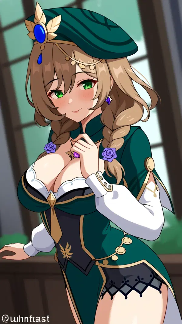 genshin impact raiden shogun sex - Longing That Becomes a Landscape - AI generated portrait image in 1080x1920 resolution by Anonymous Creator