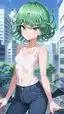 oz productions tatsumaki - Desire That Lives Under My Skin - AI generated portrait image in 1080x1920 resolution by @anon