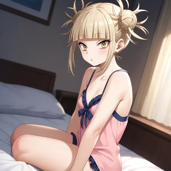 toga himiko anal - A Fall That Changed Shape in the Dark - AI generated square image in 1080x1080 resolution by @anon