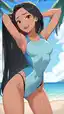 pocahontas jones xxx - The Shiver That Moved Through Every Wall - AI generated portrait image in 1080x1920 resolution by @anon
