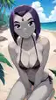 raven fortnite hentai - The Secret That Taught the Dark to Answer - AI generated portrait image in 1080x1920 resolution by @anon