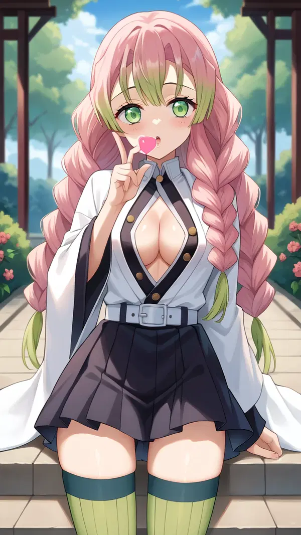 demon slayer hentai game - A Night That Found Me Again - AI generated portrait image in 1080x1920 resolution by @anon