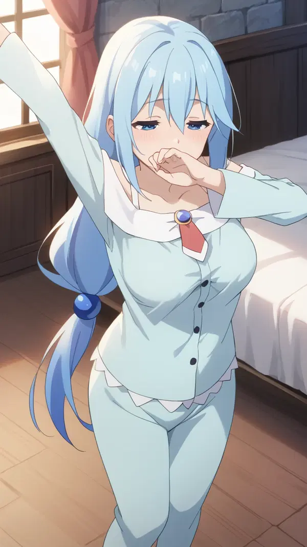 konosuba: god's blessing on this wonderful world! hentai - Fantasies That Feel Too Real - AI generated portrait image in 1080x1920 resolution by @anon