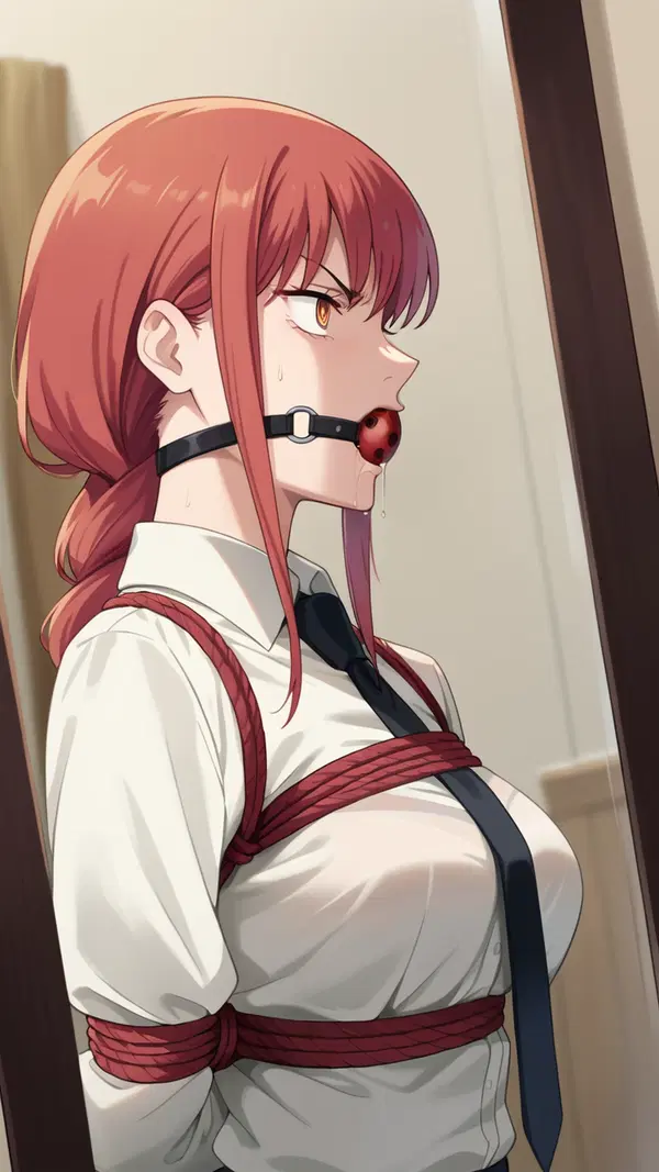 makima sex pic - The Secret That Refused the Morning - AI generated portrait image in 1080x1920 resolution by Anonymous Creator