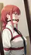 makima sex pic - The Secret That Refused the Morning - AI generated portrait image in 1080x1920 resolution by @anon