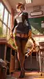 furry vr sex game - Burning Without Needing a Reason - AI generated portrait image in 1080x1920 resolution by Anonymous Creator