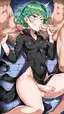 tatsumaki sex gif - A Tension That Would Not Let Go - AI generated portrait image in 1080x1920 resolution by @anon