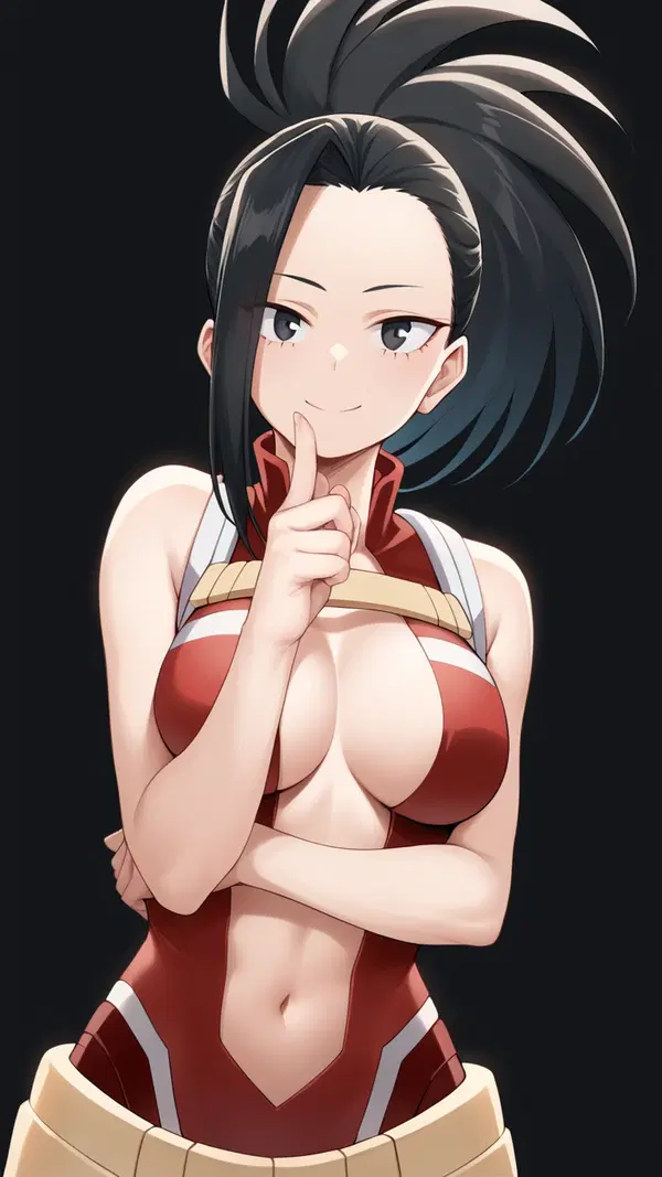mha midnight cosplay porn - The Whisper That Could Not Bury - AI generated portrait image in 1080x1920 resolution by @anon