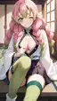 sex anime mitsuri - The Pull Beneath Every Spark - AI generated portrait image in 1080x1920 resolution by @anon