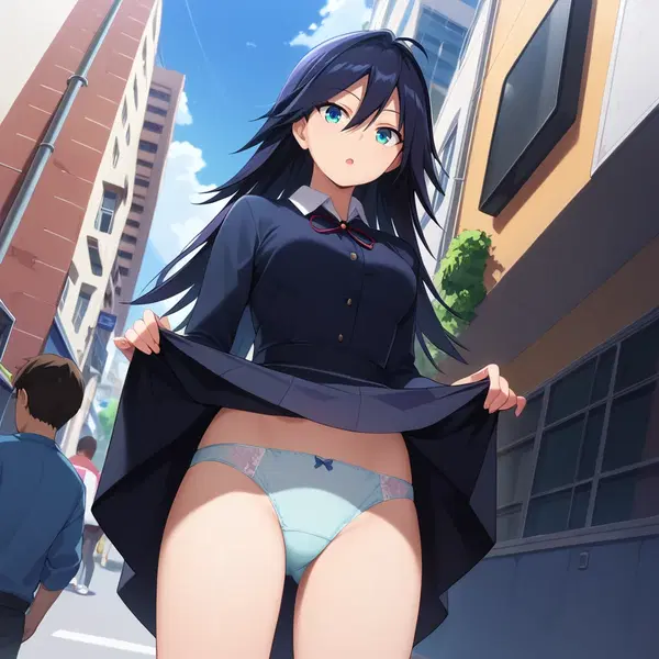 nemuri kayama naked - Too Hot to Hide Anymore - AI generated square image in 1080x1080 resolution by @anon