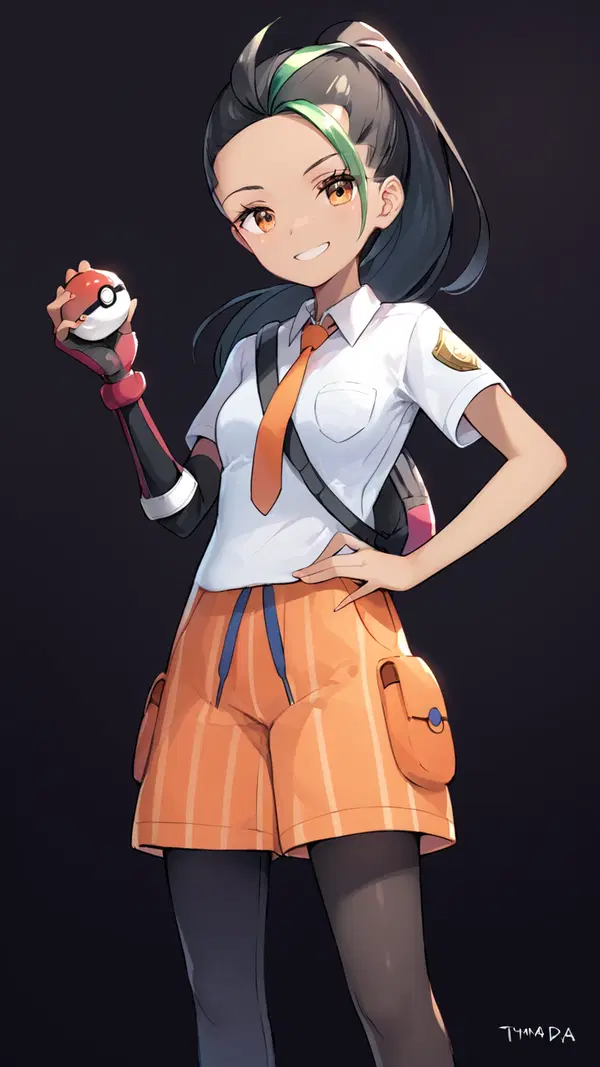 nude nemona pokemon - When Control Finally Breaks - AI generated portrait image in 1080x1920 resolution by Anonymous Creator