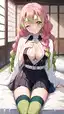 mitsuri kanroji hentai video - Passion That Swallows Everything Whole - AI generated portrait image in 1080x1920 resolution by @anon