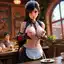 tifa de final fantasy - The Pull That Stayed Beneath My Skin - AI generated square image in 1080x1080 resolution by Anonymous Creator