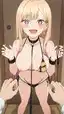 my dress up darling in cinema porn - The Flame That Learned My Name - AI generated portrait image in 1080x1920 resolution by @anon