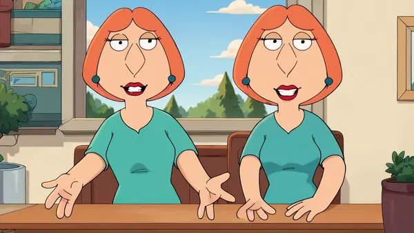 lois family guy porn - The Afterglow That Waited Behind My Eyes - AI generated square image in 1080x1080 resolution by @anon