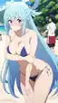 hentai megumi konosuba - The Fall That Turned Softly Dangerous - AI generated portrait image in 1080x1920 resolution by @anon